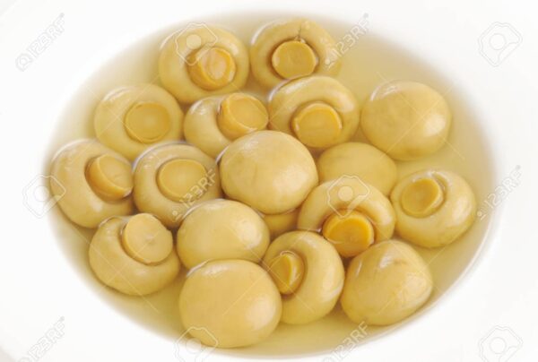 Yummients 800g canned button mushrooms – ready-to-cook whole mushrooms in brine