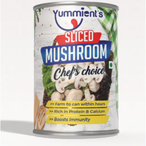 Yummient’s Canned Sliced Button Mushrooms